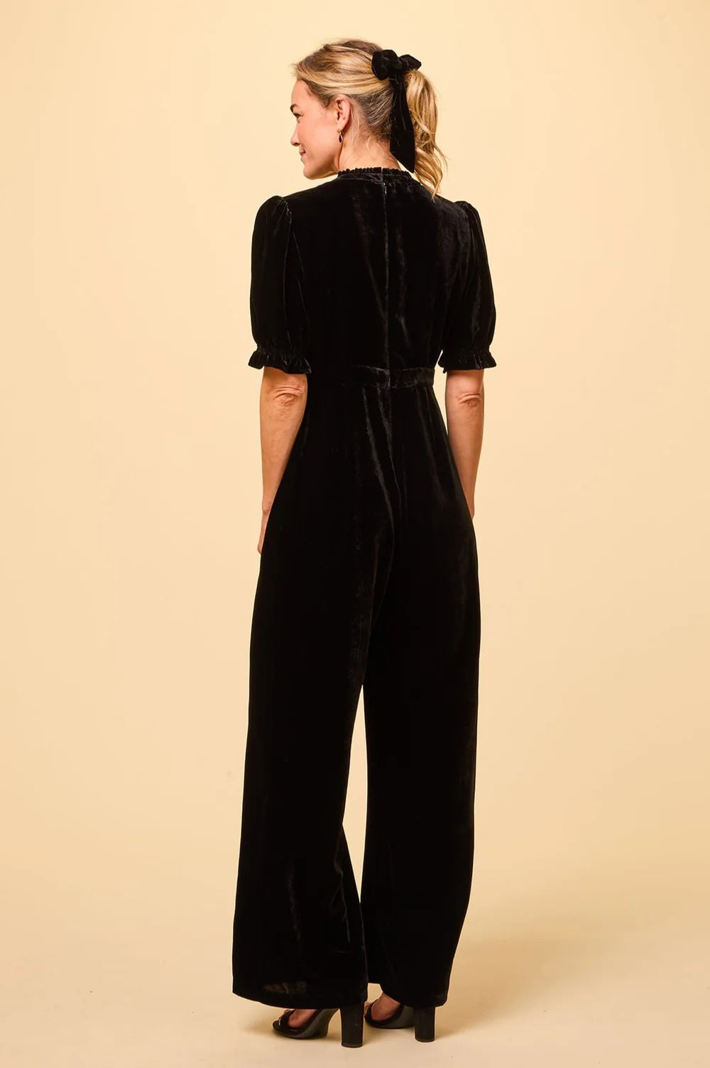 ASPIGA Tallulah Velvet Jumpsuit