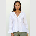 ASPIGA Valentina Embroidered Blouse