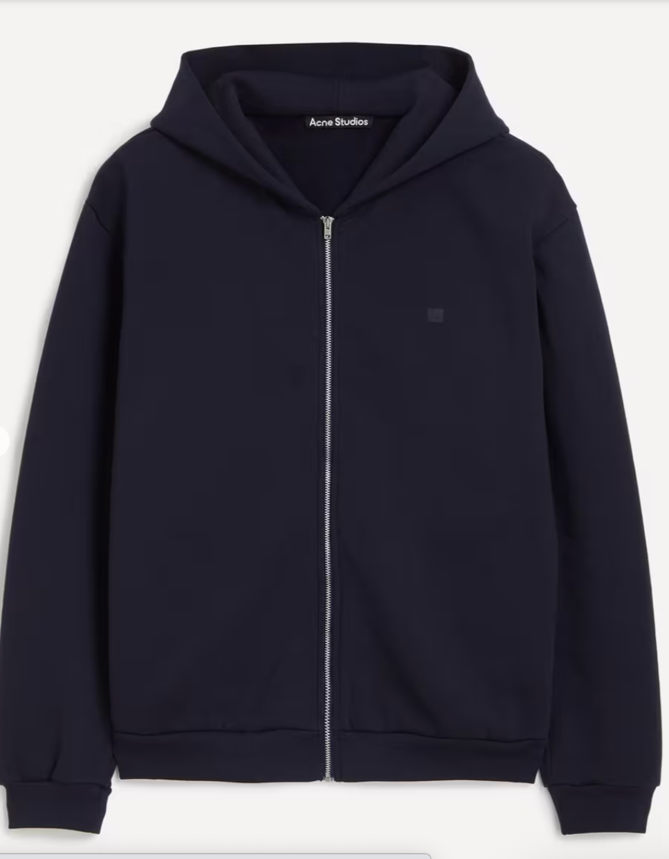 Acne Studios Navy Hooded Sweater