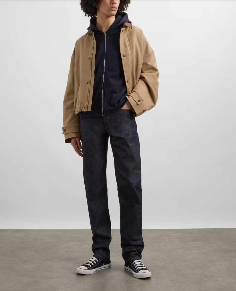 Acne Studios Navy Hooded Sweater