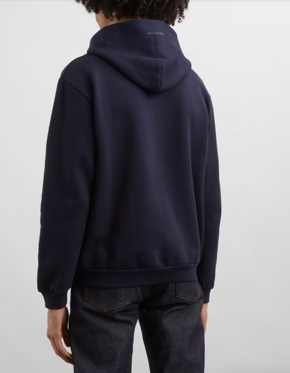 Acne Studios Navy Hooded Sweater
