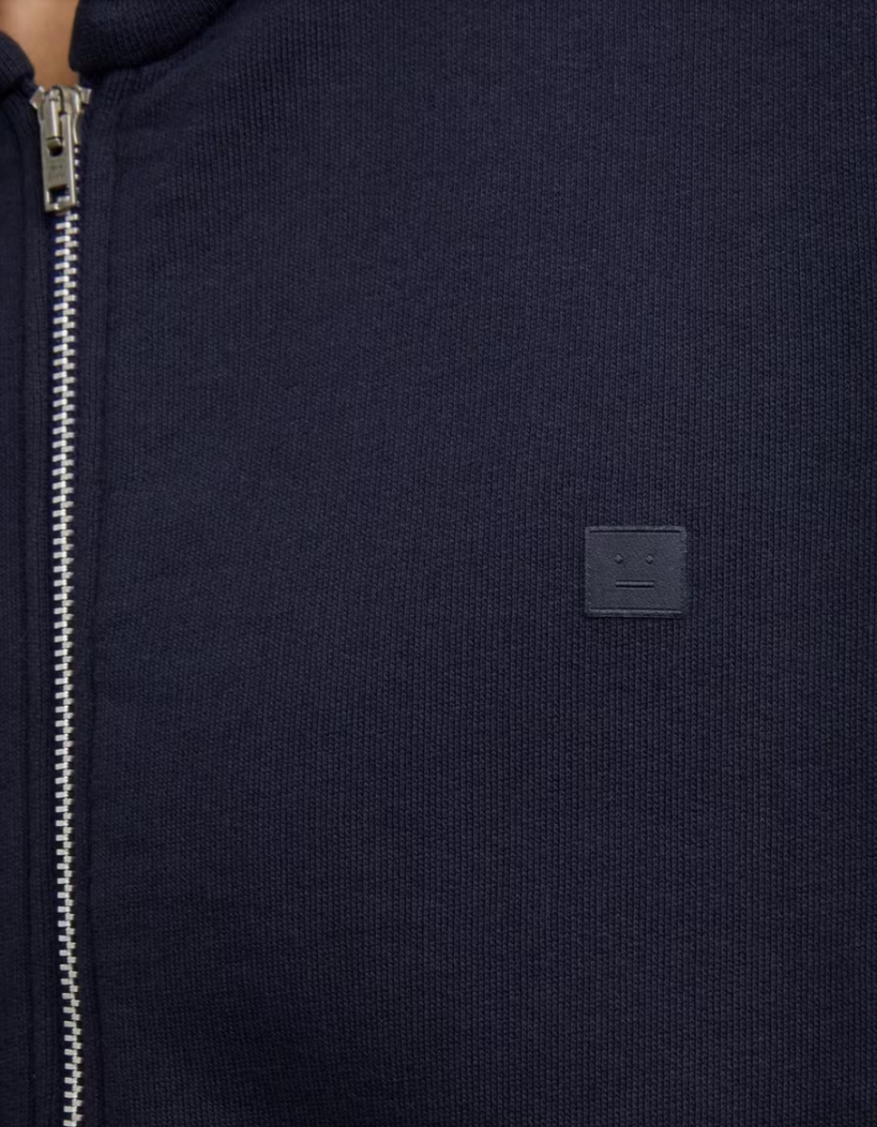 Acne Studios Navy Hooded Sweater
