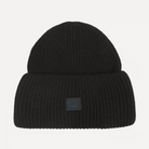 Acne Studios Small Face Logo Wool Beanie Hat