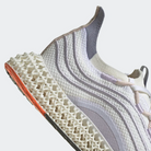 Adidas 4DFWD x Parley Shoes in Non Dyed / Silver Violet / Impact Orange colour