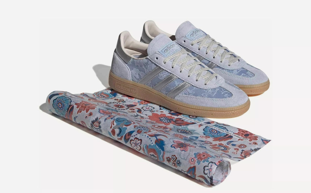 Adidas x Liberty Delft Bloom design