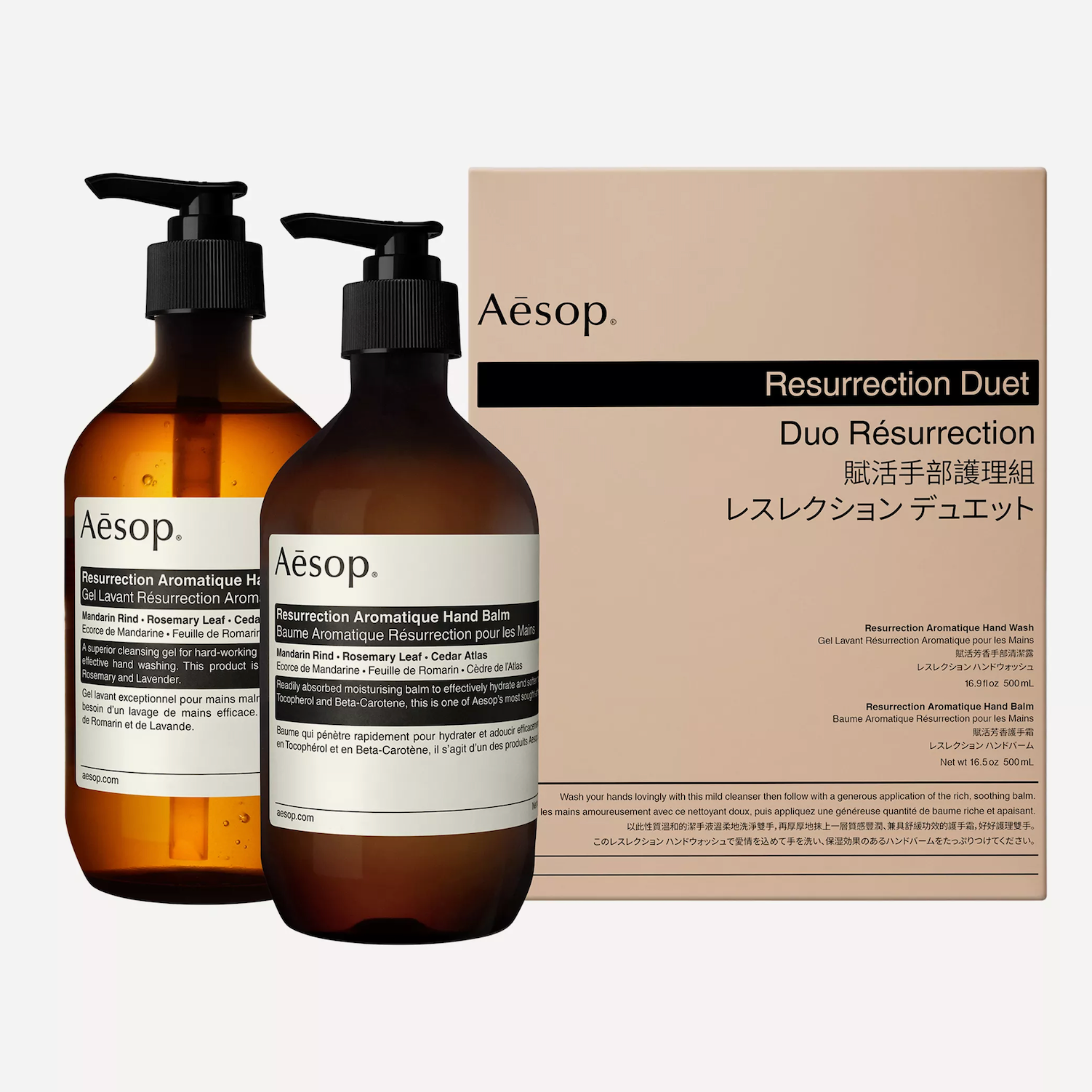 Aēsop Resurrection Duet 2 x 500ml