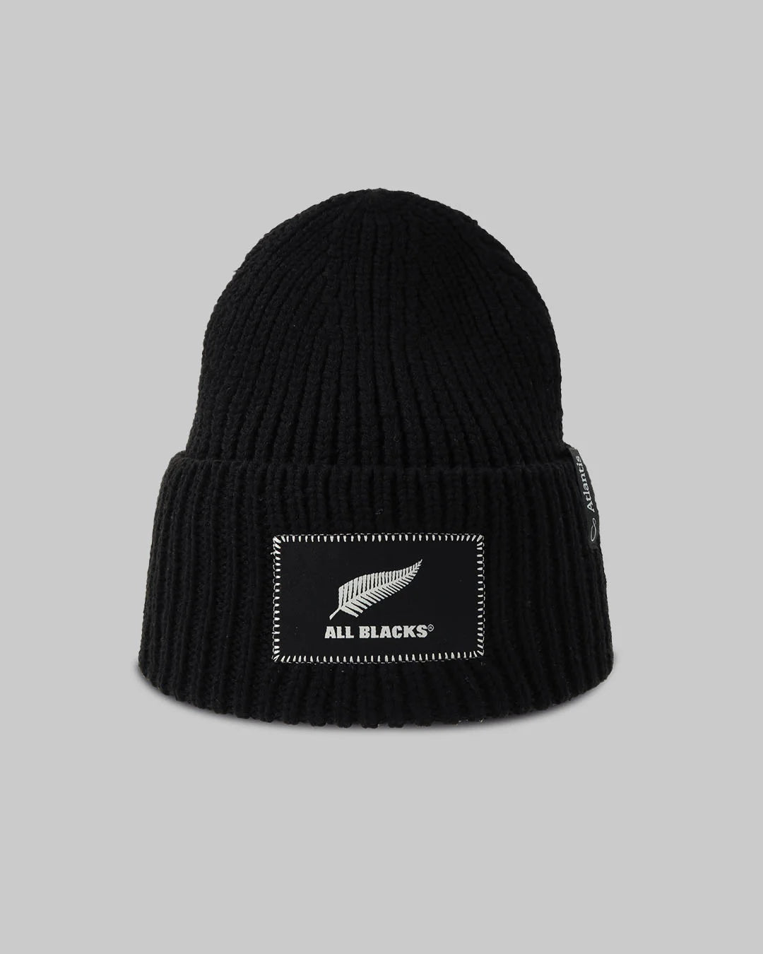 All Blacks® Oak Wide-Rib Black Beanie