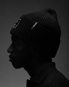 All Blacks® Oak Wide-Rib Black Beanie