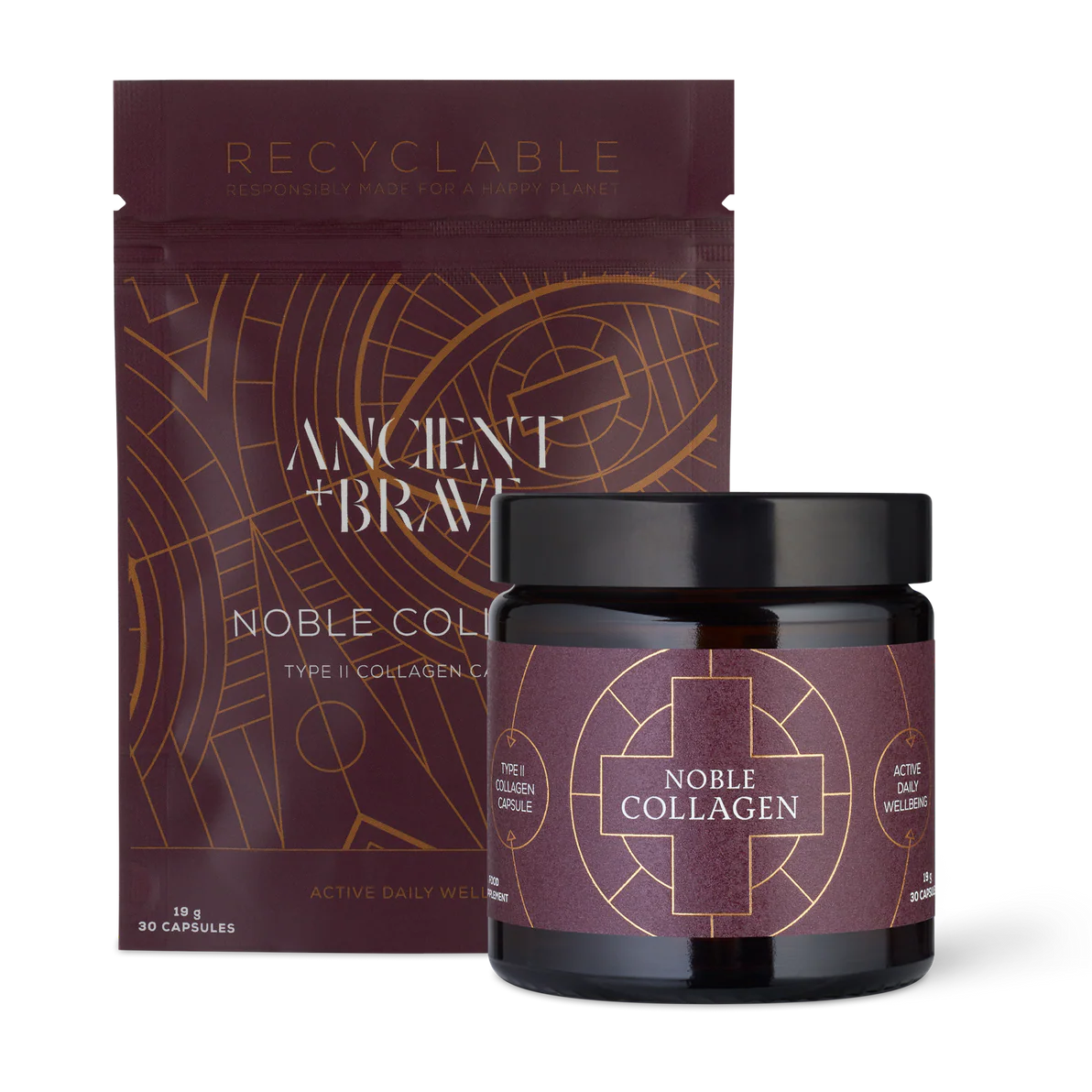 Ancient + Brave Noble Collagen Capsules