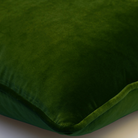 Andrew Martin Medici Forest Green Velvet Cushion