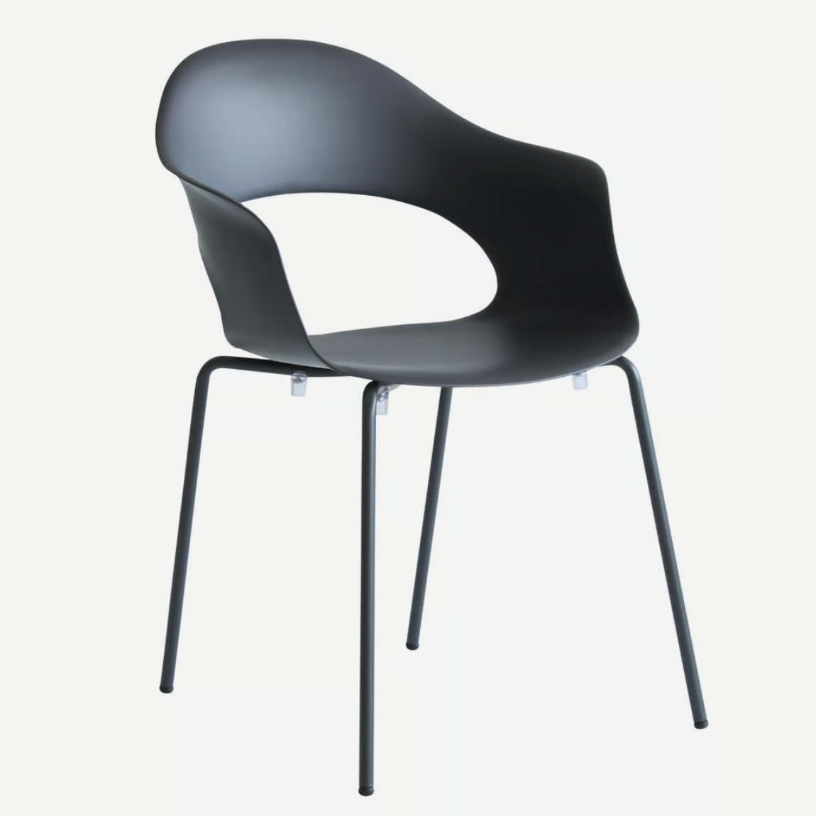 Andrew Martin Moore Outdoor Chair in Anthracite Black