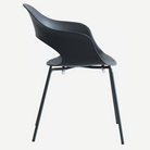 Andrew Martin Moore Outdoor Chair in Anthracite Black