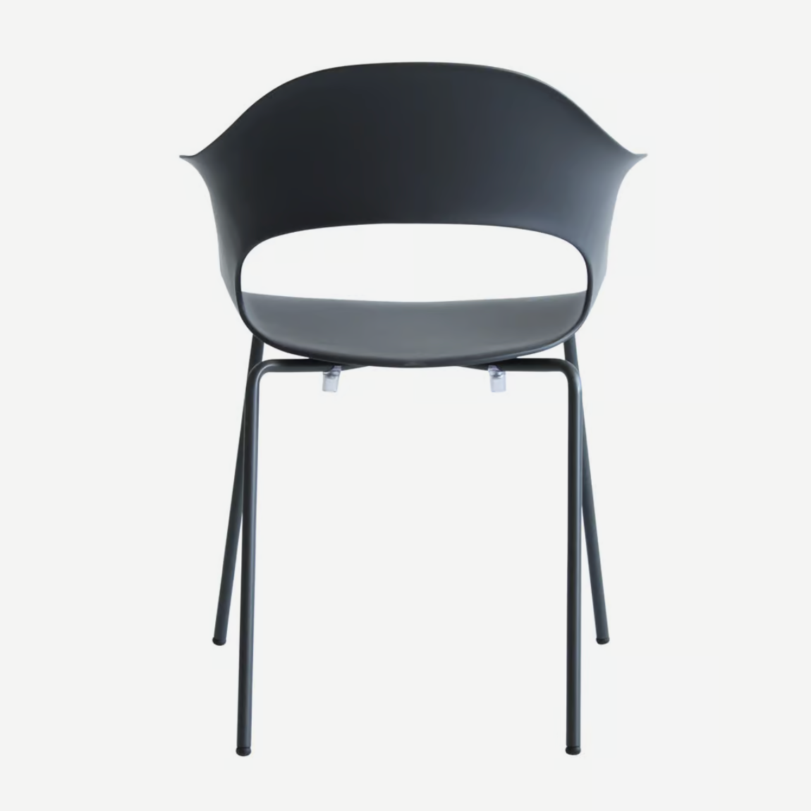 Andrew Martin Moore Outdoor Chair in Anthracite Black