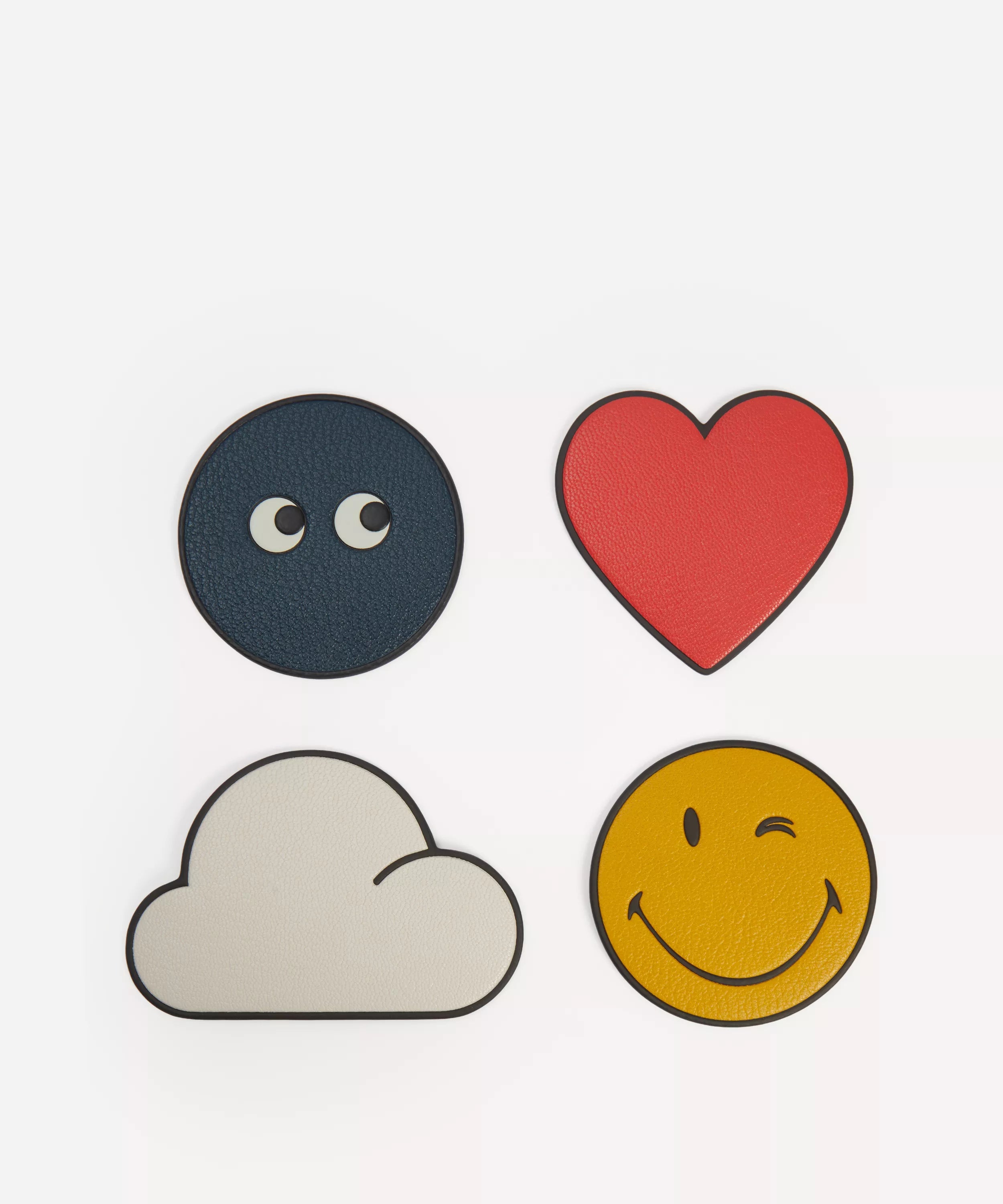 Anya Hindmarch Sticker Coasters Set of 4