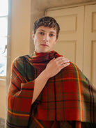 Araminta Campbell Autumn Woodland Walk Tartan Serape