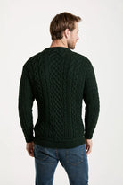 Aran Woollen Mills Inishturk Mens Aran Sweater