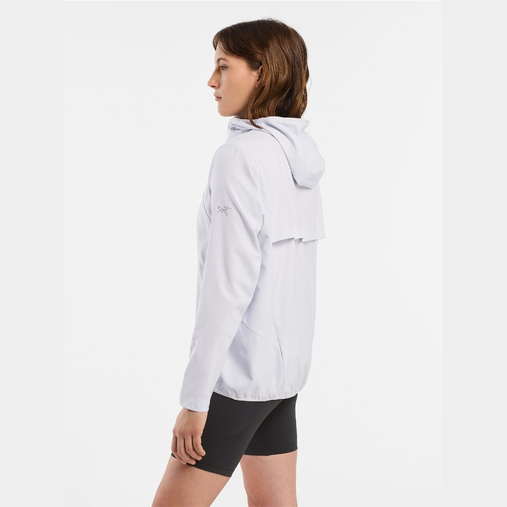 Arc'teryx Shell Jacket Sima Pullover Women's in Solitude White