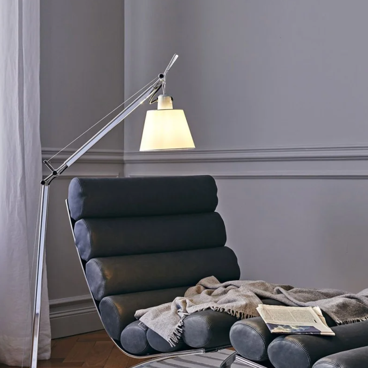 Artemide Tolomeo Basculante Reading Floor Lamp