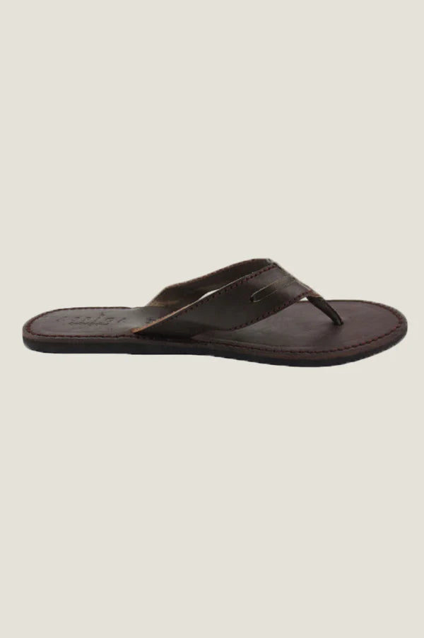 Aspiga Men's Leather Flip Flop