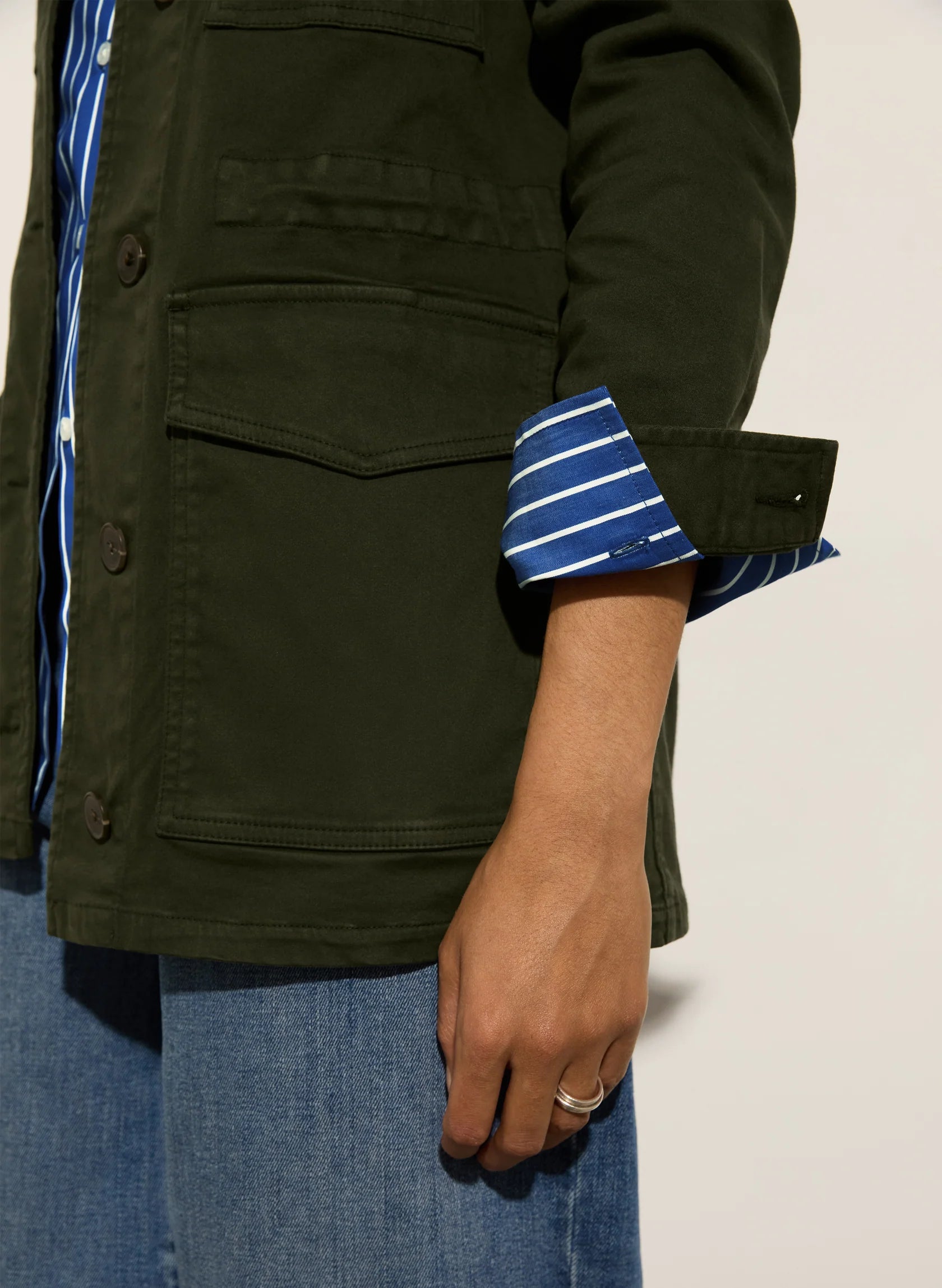 Baukjen Drake Organic Cotton Utility Jacket
