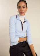 Baukjen Joely Organic Cotton Rib Zip Collar