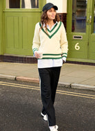 Baukjen Kertinker Wool Blend Cricket Jumper