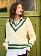 Baukjen Kertinker Wool Blend Cricket Jumper