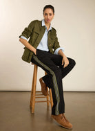 Baukjen Marjorie Side Stripe Ponte Trousers