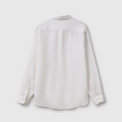 Benetton Men's White Shirt in Pure Linen