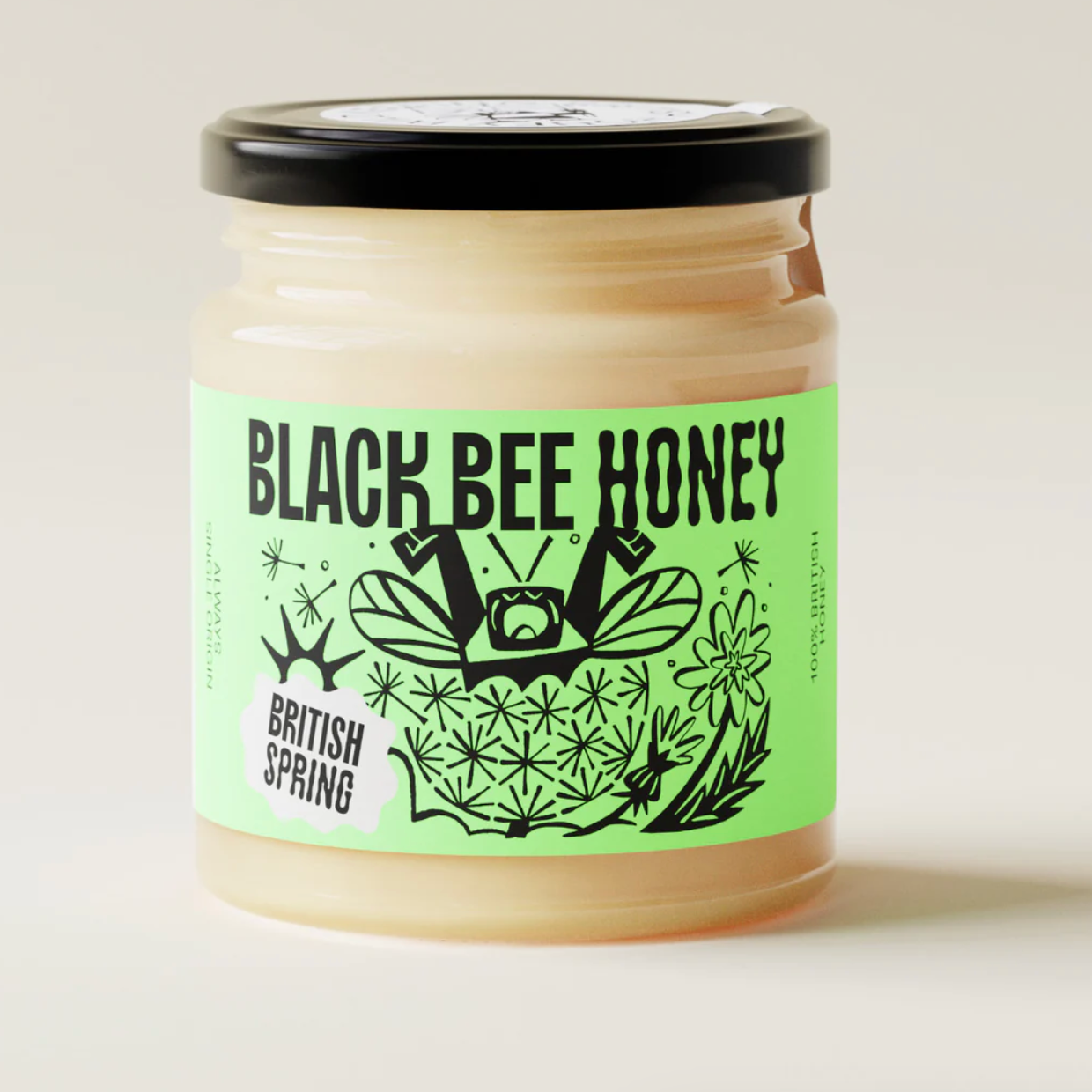 Black Bee British Spring Honey