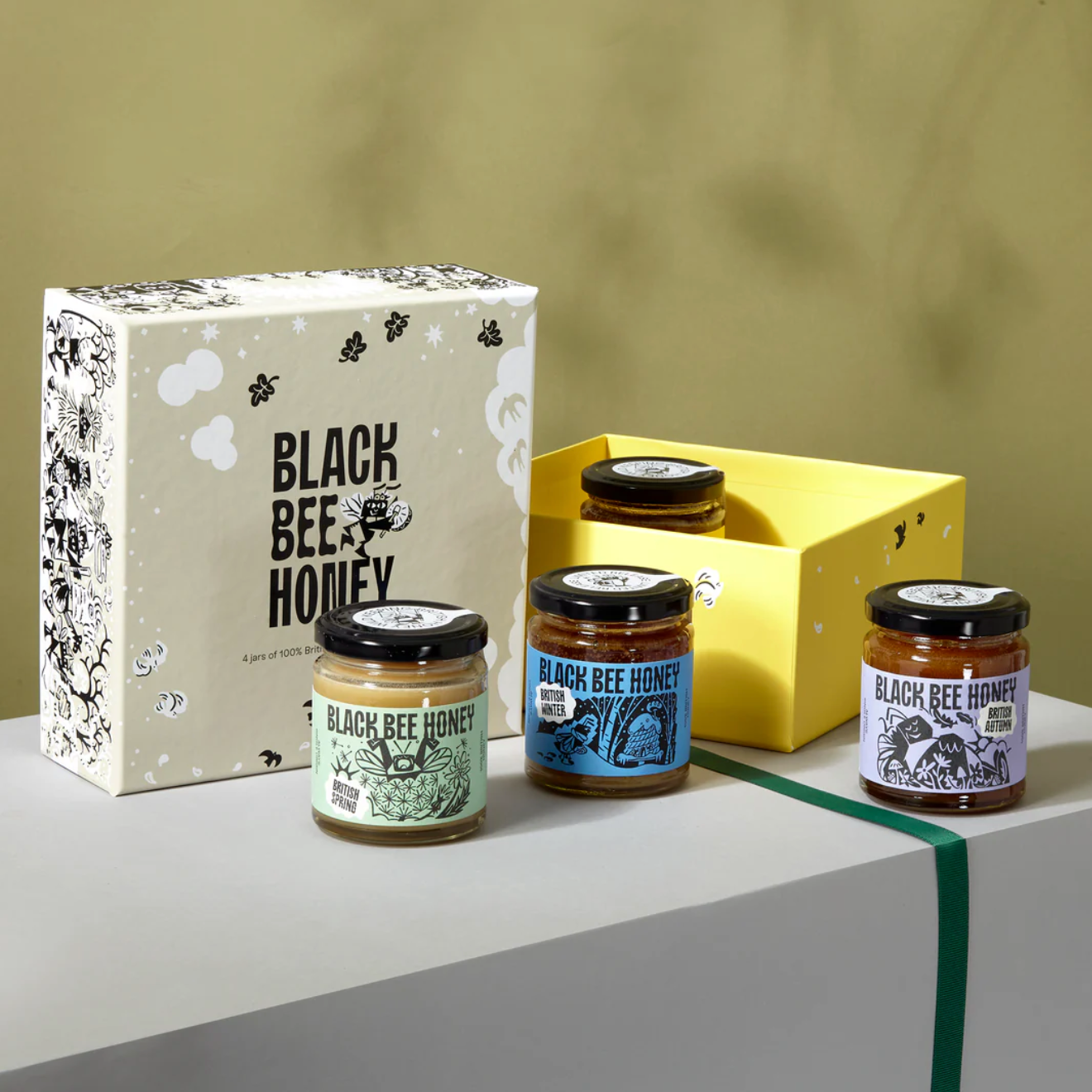 Black Bee Honey Four Seasons Gift Box