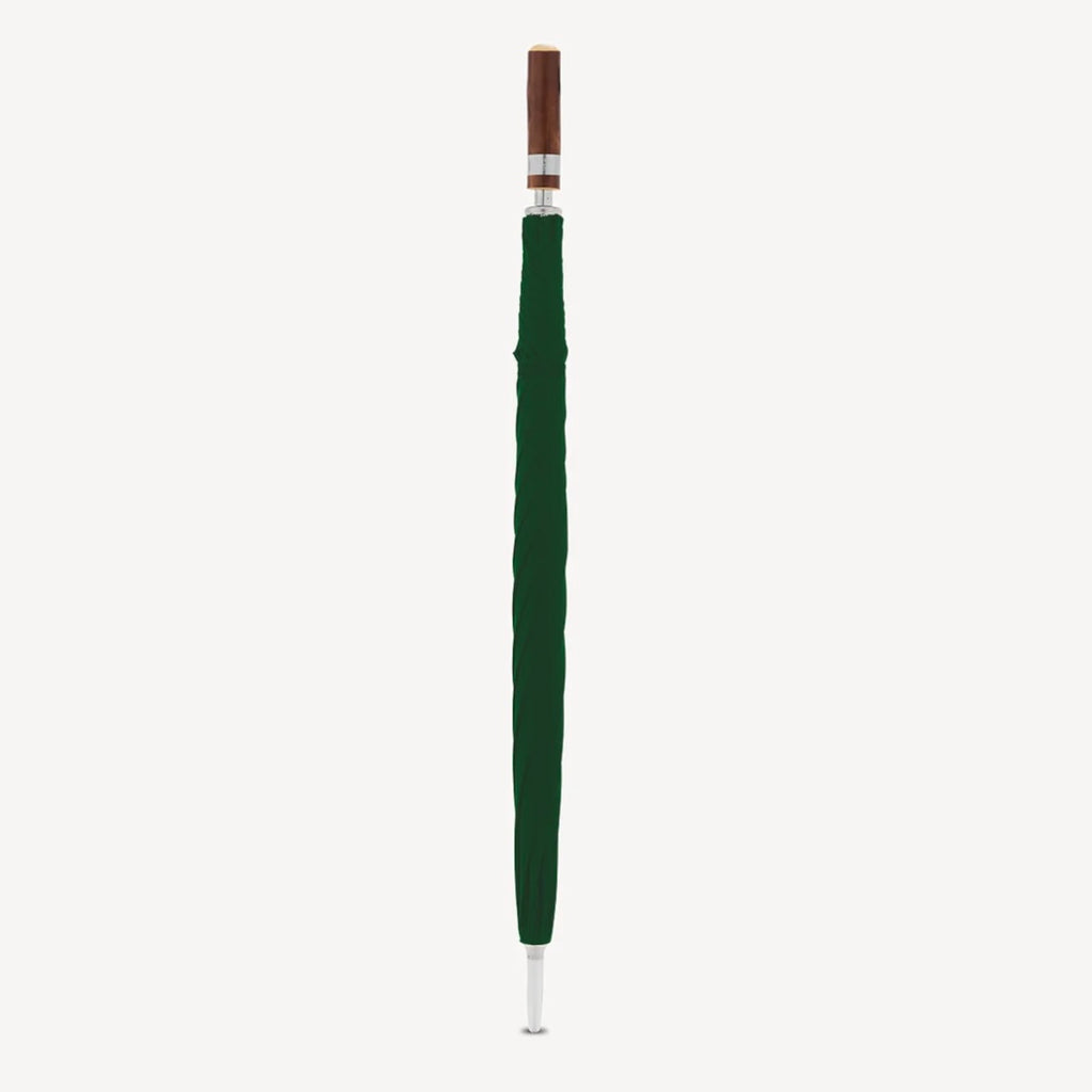 Swaine London - Brigg Golf Umbrella Straight Handle in Jaguar Green