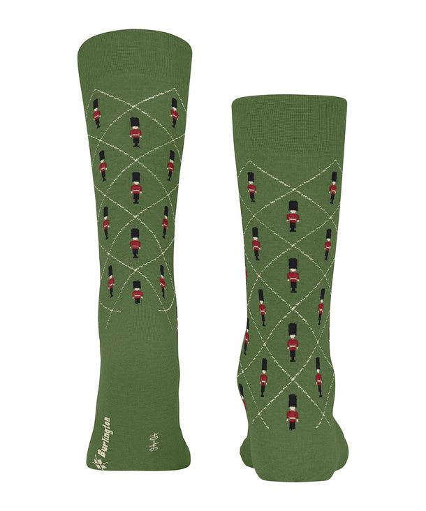 Burlington Guard Men Socks Fir Green