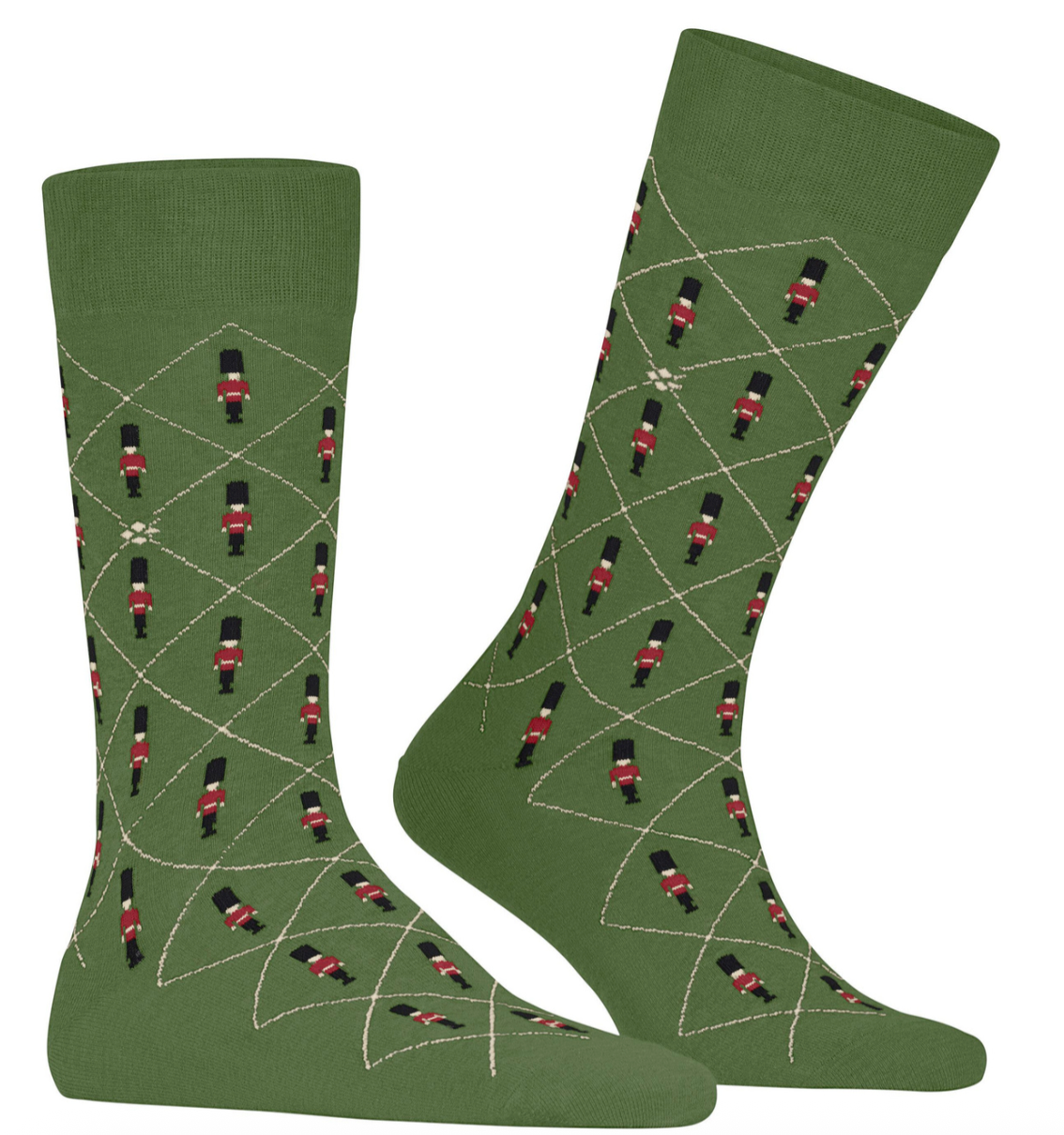 Burlington Guard Men Socks Fir Green