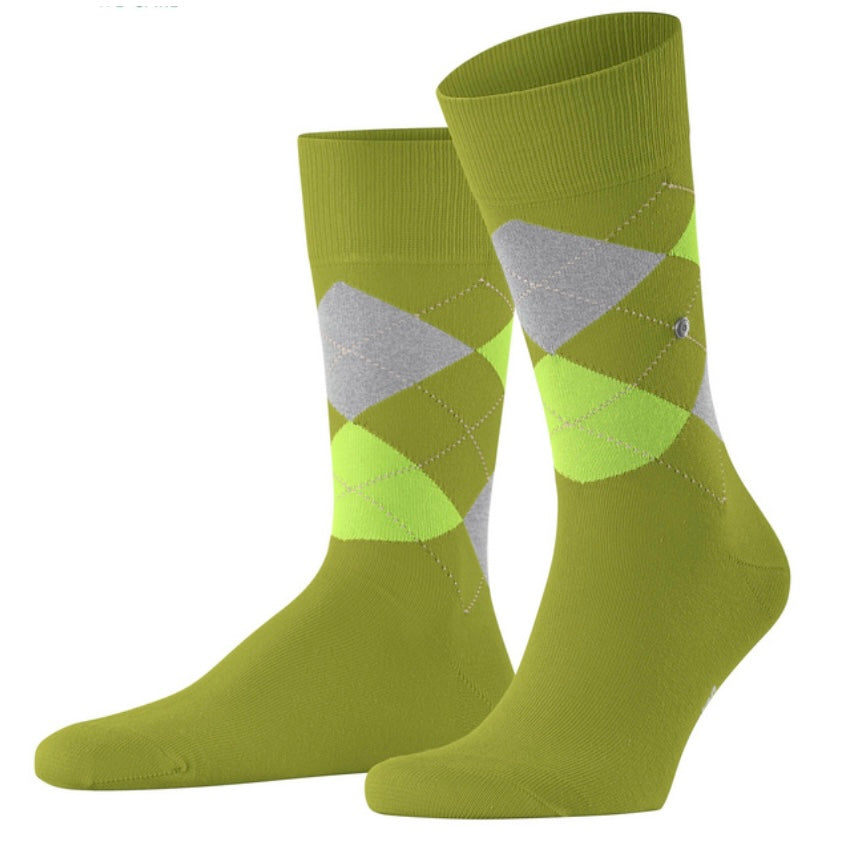 Burlington King Men Socks in Moss Green