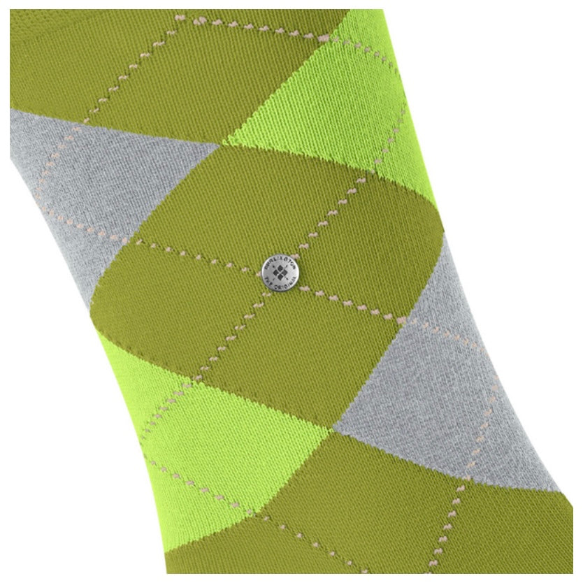 Burlington King Men Socks in Moss Green