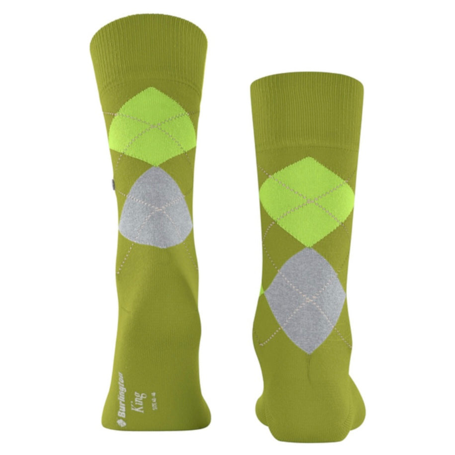 Burlington King Men Socks in Moss Green