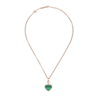 Chopard Happy Hearts Rose Gold Pendant - Green