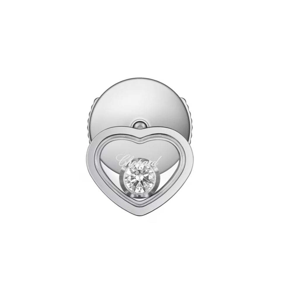 Chopard Happy Hearts White Gold Diamond Single Earring