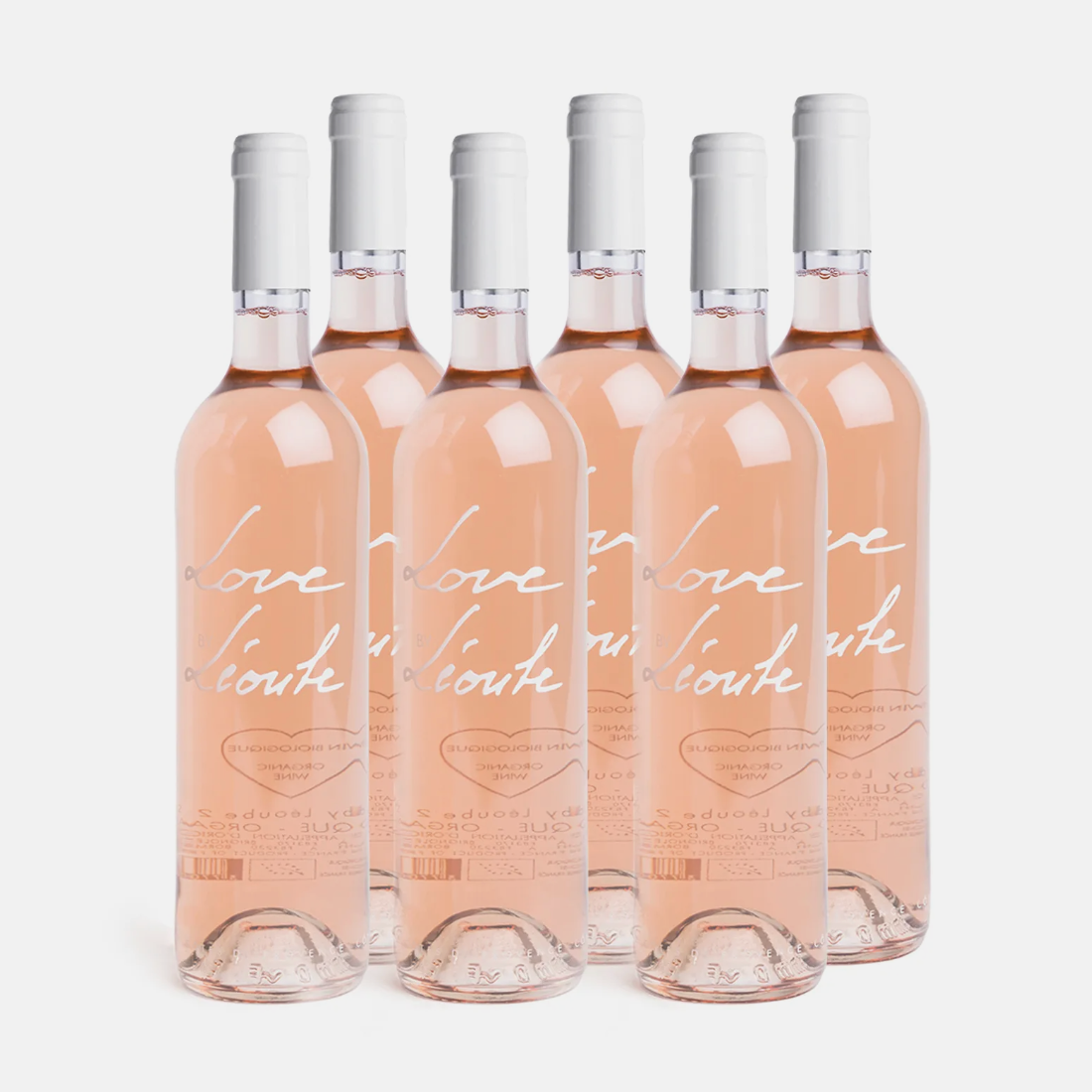 Daylesford Organic Love by Léoube Rosé Wine Case of 6