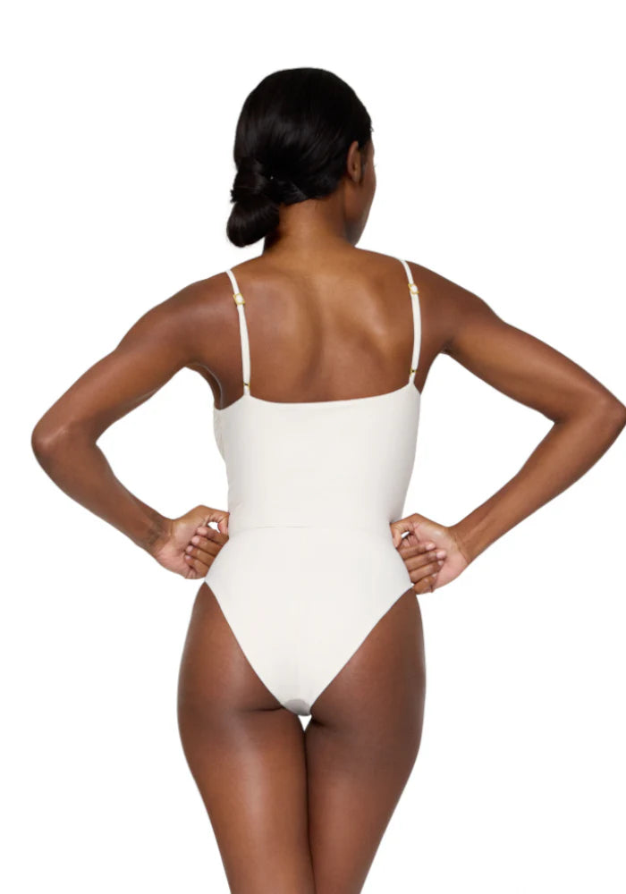 Dos Gardenias One Piece Swim Suit
