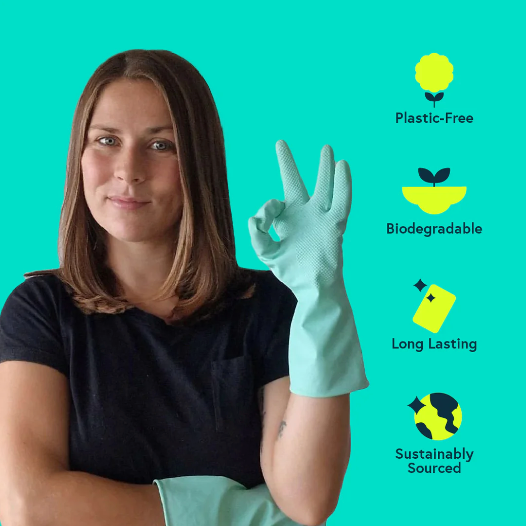 Seep Eco Rubber Gloves (3 pairs)