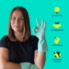 Seep Eco Rubber Gloves (3 pairs)