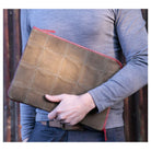 Elvis & Kresse Fire & Hide Folio / Laptop Case