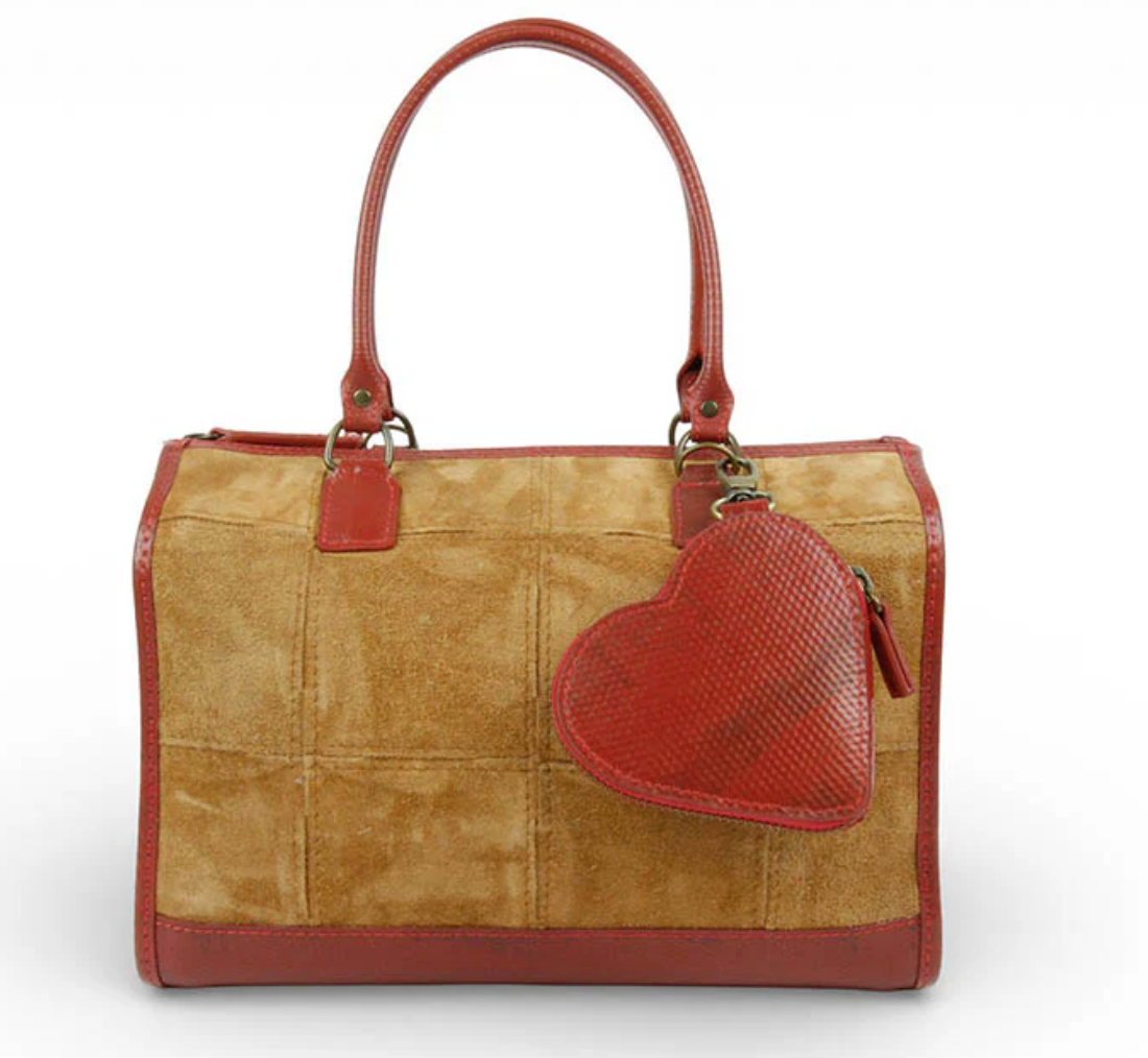 Elvis & Kresse Heart Pouch