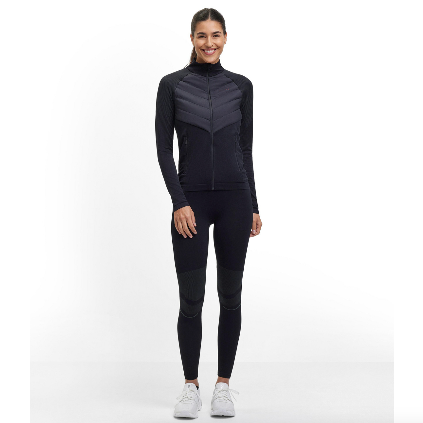 Falke Women Running Jacket Stand-up collar