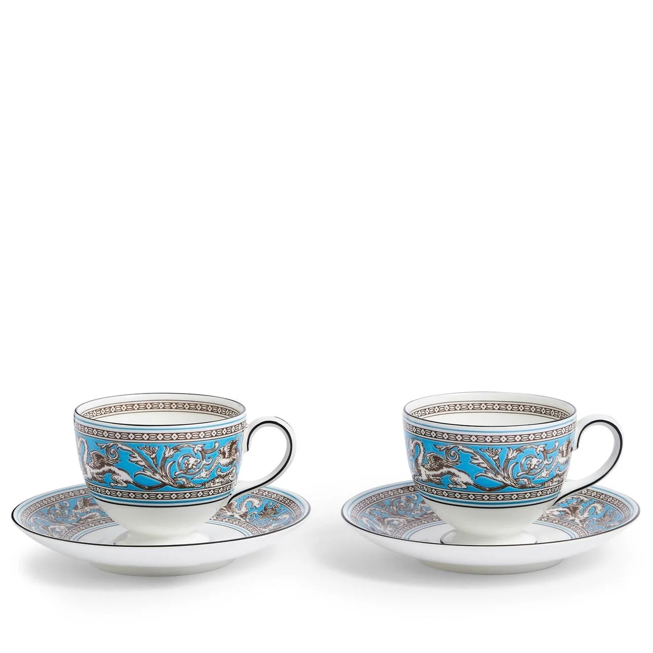 Wedgwood Florentine Turquoise 3 Piece Tea Set