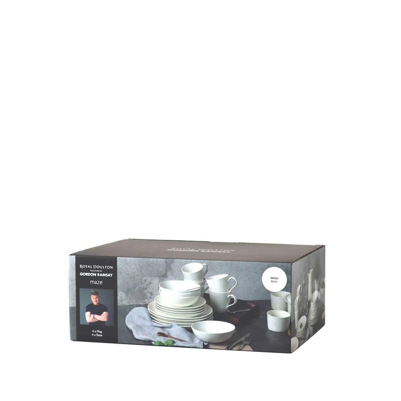 Gordon Ramsay Maze White 16-piece Set