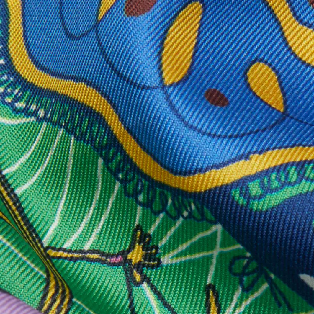 Grayson Perry for Liberty Shirley Smith 45x45 Silk Scarf