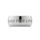Gucci Blind For Love Sterling Silver 9mm Ring